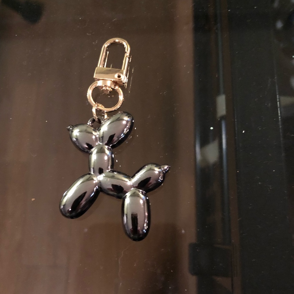 Balloon Dog Key Chain / Bag Charm